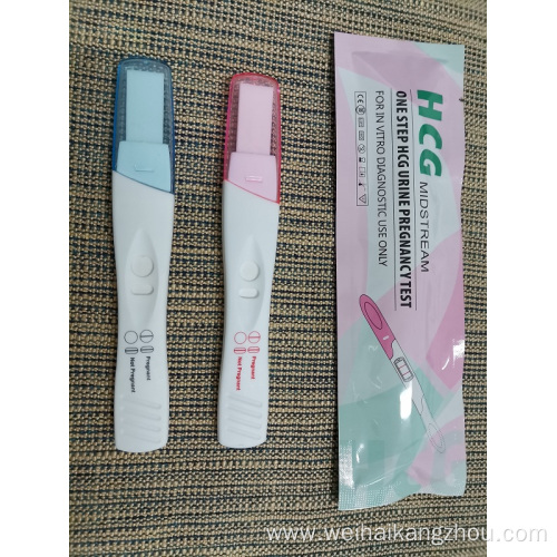 home pregnancy test midstream with 8.0mm inner strip